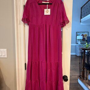 Marie Oliver - Maxi Dress / Medium / Pink